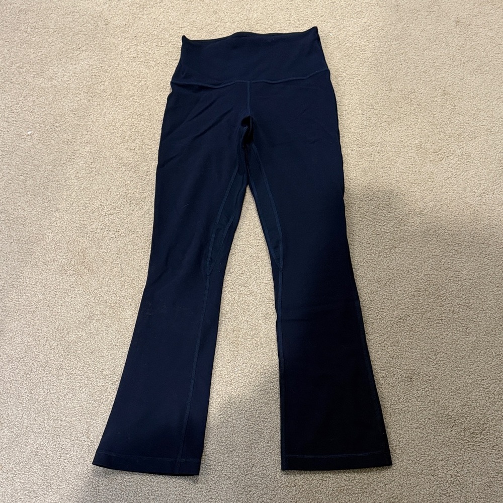Lululemon Align Mini Flare Pant Xshort Size 4 True Navy